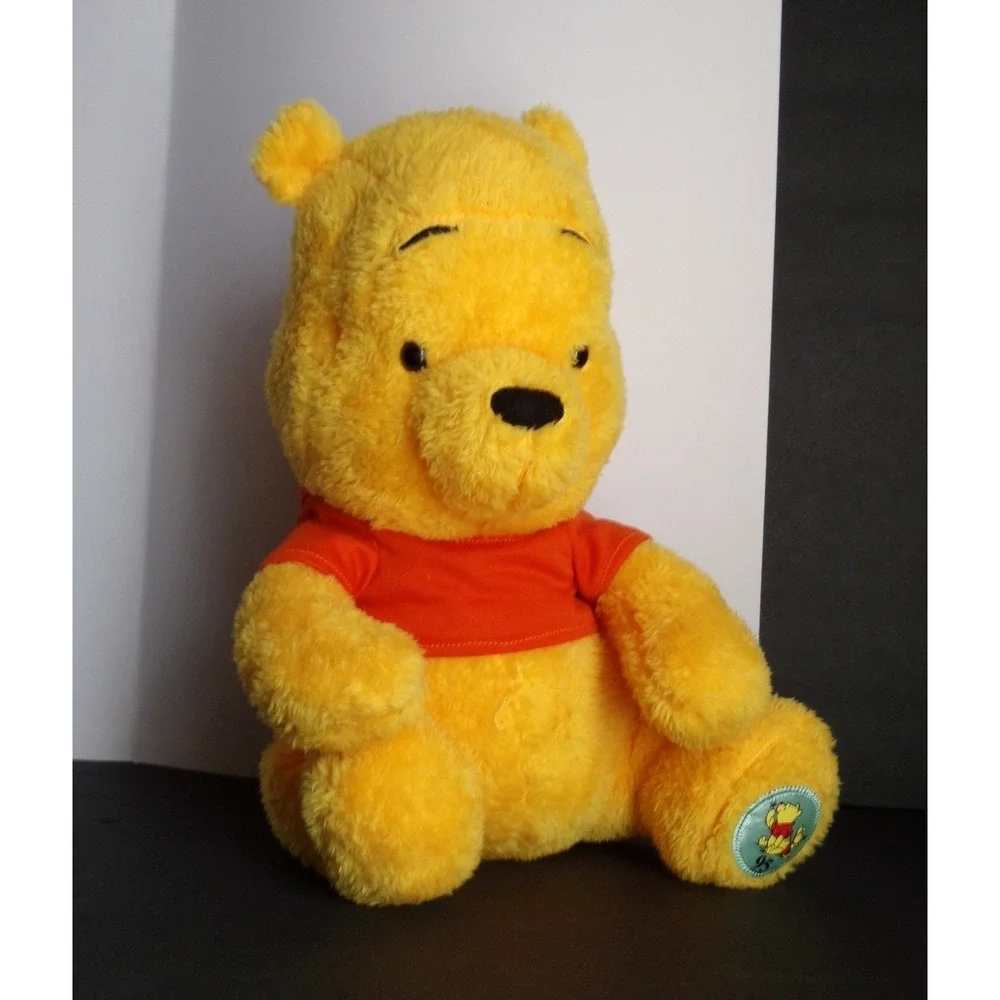 Disney Winnie the Pooh 95th Anniversary Plush Just Play 12 Inch Stuffed Animal